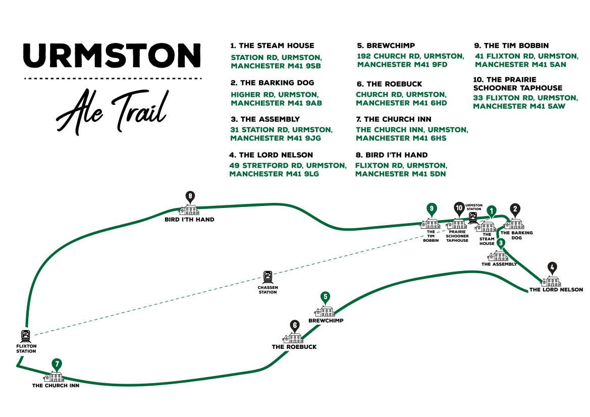 Urmston Ale Trail Beer Buzz